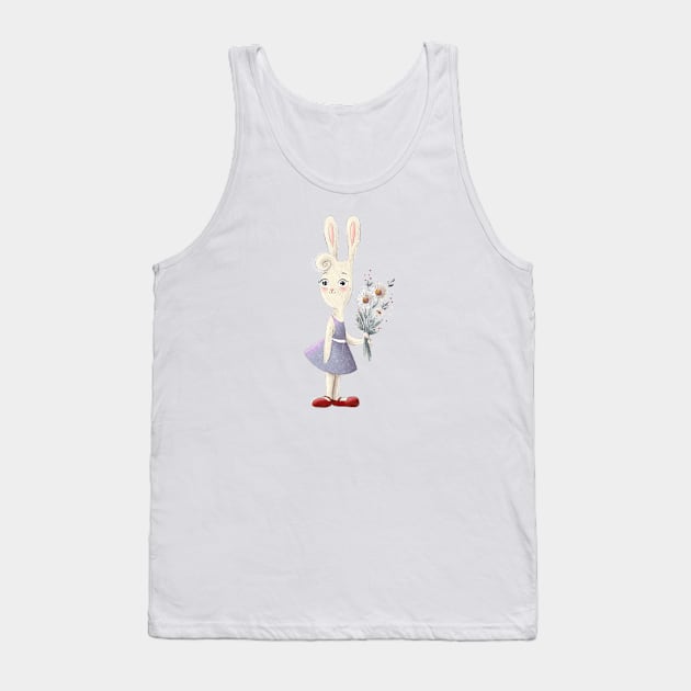 Little bunny Tank Top by Lu Lapin